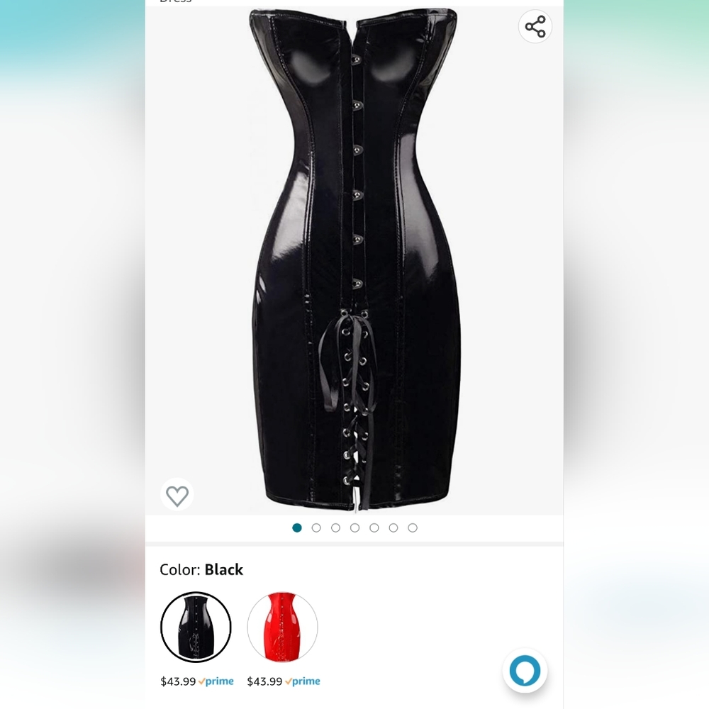 Faux Leather (Pleather) Dress